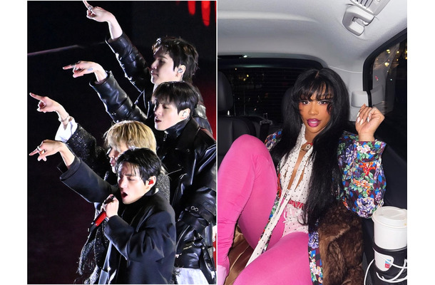 「BTSに会えるなんて…」世界的歌姫、授賞式「AMA」での“成功したオタク”すぎる反応が話題！
