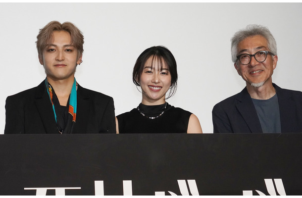映画『死神バーバー』完成披露試写会舞台挨拶【写真：竹内みちまろ】