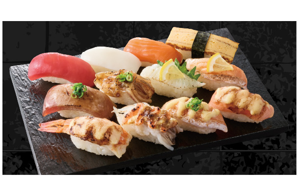 炎の炙り食べ比べ盛り 『炙りオールスター』（税込1,078円）