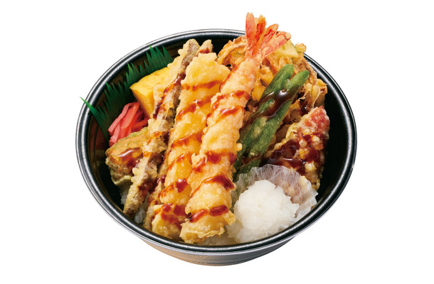かきあげ付おろし天丼：740円（税込）
