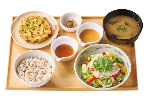 「やよい軒」一年の後半の無病息災を願う夏の行事食『夏越ごはんと豚しゃぶの定食』