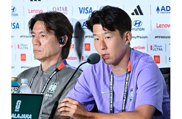 韓国代表ソン・フンミン、運命のW杯初戦前日会見で何を語った？「ソンナウド」に思わず笑顔の一幕も【一問一答】