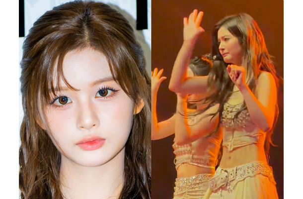 腰痛で公演中に涙…NMIXX・ソリュン、“酷使論争”に自ら言及「少しでもステージに立ちたかった」