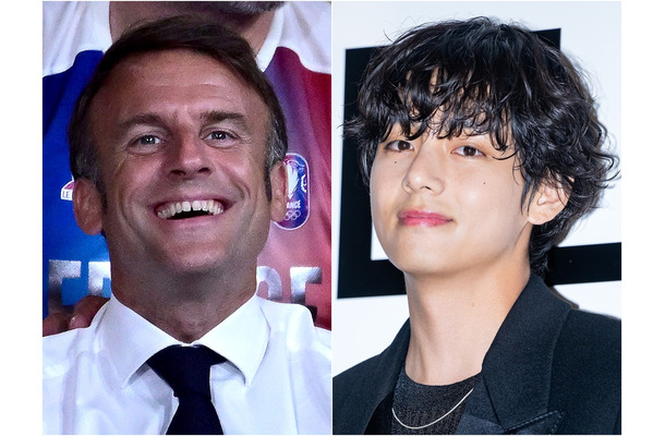 仏大統領はBTS通？ 韓国大統領の登場シーンに選んだのは、Vが制作した“〆の一曲”