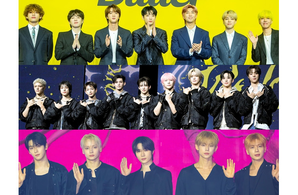 BTSから&TEAM、TXT、ENHYPENまで…圧倒的な日本人気！HYBE勢がオリコン上半期ランキングを席巻