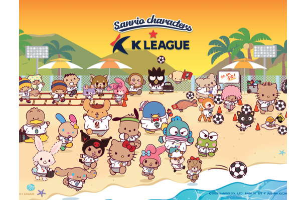 韓国Kリーグが今年もサンリオとコラボ！各キャラ「日焼けデザイン」に変身、KIRIMIちゃん.など新登場
