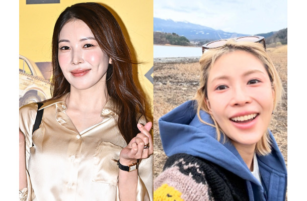 雰囲気変わった？BoA、日本での“飾らない姿”に視線集中　富士山バックに笑顔「また行きたい」