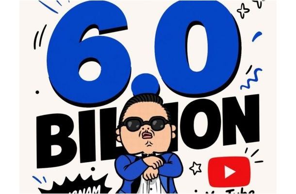 14年前に発表されたPSY『江南スタイル』のMVが60億回再生突破！K-POP史上初の大記録