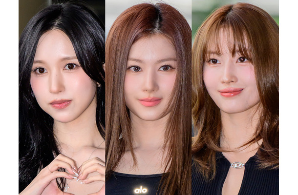TWICE・ミナ＆サナ＆モモ、個性光るパンツスタイルに視線集中！スターオーラ全開で日本へ出国