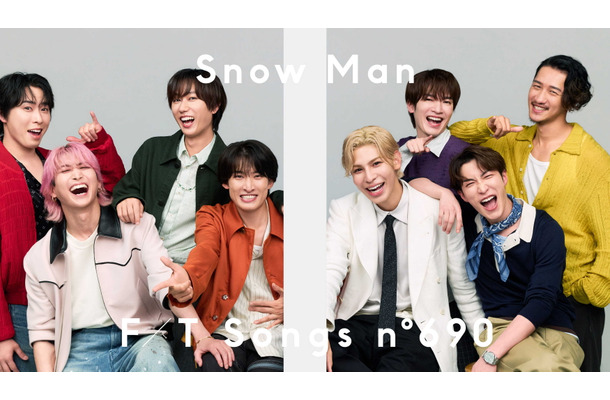 Snow Man「THE FIRST TAKE」初登場　「グッタイム」スペシャルアレンジで一発撮り