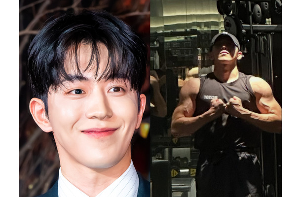 「何事!?」俳優ナム・ジュヒョク、キュートなルックスからは想像できない“バッキバキ”の筋肉