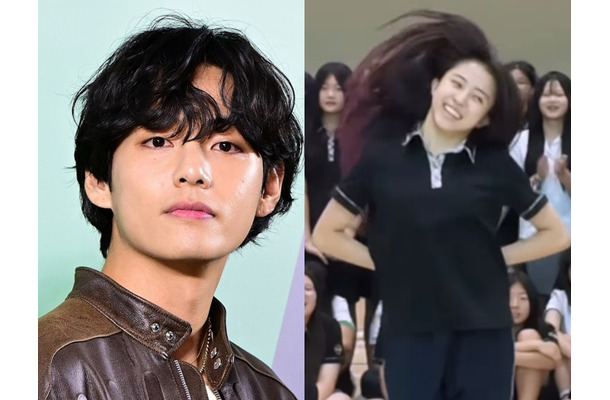 BTS・V、女子中学生の才能に目を留めた？ ダンス動画に残した“短い一言”に反響続々