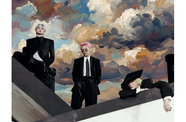 デビュー20周年のBIGBANG、油絵風×幾何学模様の新ビジュアル公開