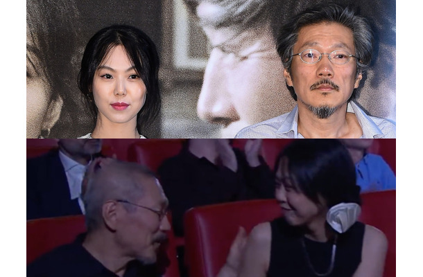 不倫続ける韓国映画の巨匠と女優、手を握って映画祭W受賞の喜び分かち合う 息子に言及し涙も