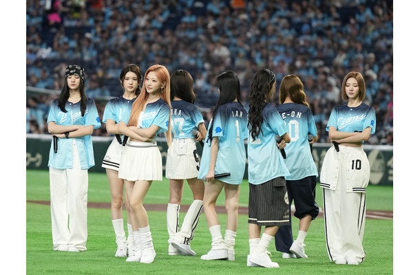 Hearts2Hearts、4万人集結の東京ドームに登場！「SAISON presents スペシャルナイター」でパフォーマンス＆始球式