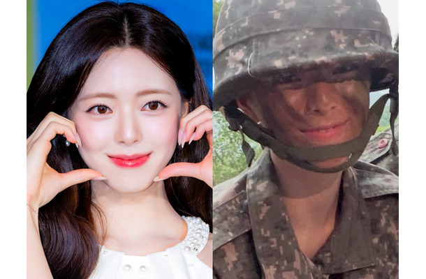 顔面“真っ黒”でも可愛すぎ…ユナ、軍服姿を公開！隠しきれない美貌に反響「さすが」「これは強い」