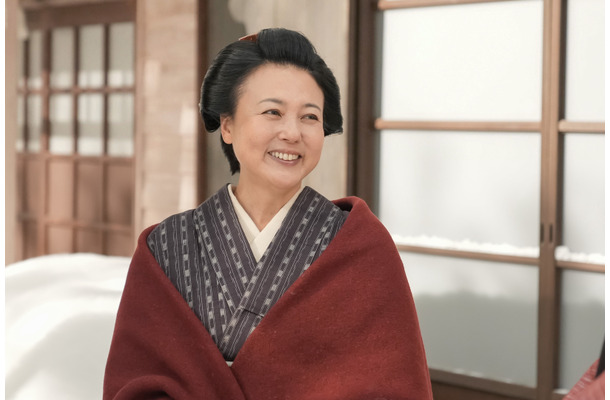 木村浪江役・杉田かおる（C）NHK