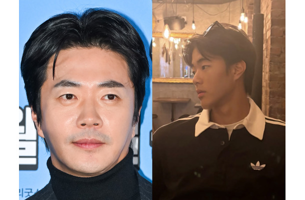 「アイドルにならない？」俳優クォン・サンウの息子、広い肩幅とくっきりとした目鼻立ちに注目