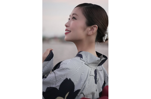 大原優乃、艶やかな浴衣姿に反響！故郷鹿児島の花火点灯式に参加！