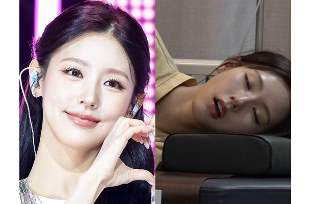 現役アイドルがここまで見せる？i-dle・ミヨン、睡眠麻酔中の“ガチ寝姿”まで！人生初の健康診断を公開
