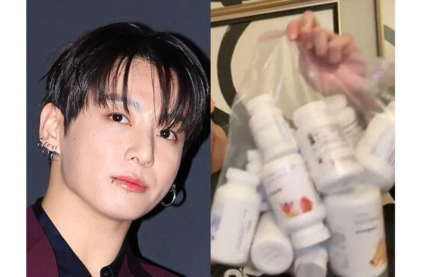 睡眠薬に肝機能の薬も…BTS・JUNG KOOK、常備している大きな“薬バッグ”を公開「いろいろある」