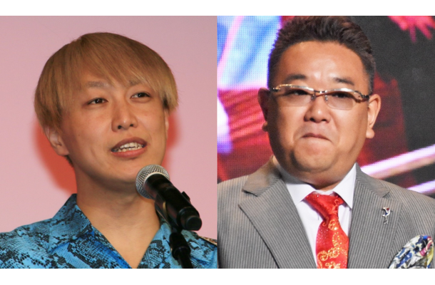 お見送り芸人しんいち【撮影：小宮山あきの】／サンドウィッチマン・伊達【撮影：non】