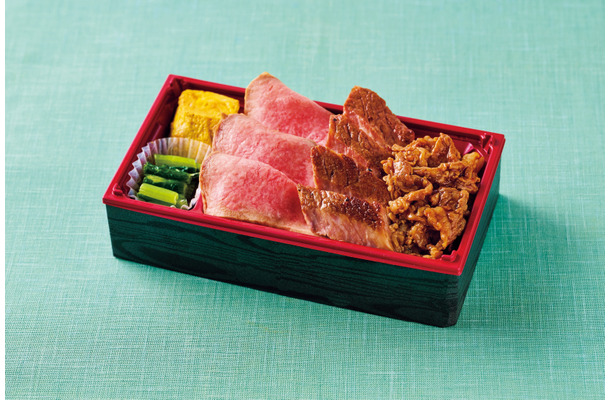【肉のコイズミ】東武限定品・実演信州牛3点盛り御膳　