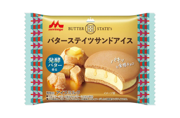 「バターステイツサンドアイス」のパッケージ