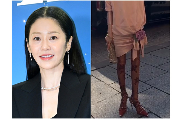 「骨のように細い」「具合が悪そう」韓国女優、パリで見せた“激ヤセ”姿に心配の声