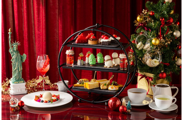 クリスマスアフタヌーンティーの全景