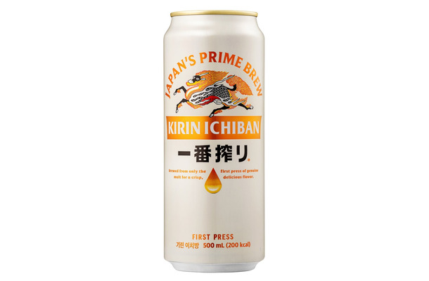 韓国製造の「キリン一番搾り生ビール」500ml缶