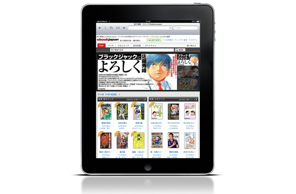 iPadでの表示例