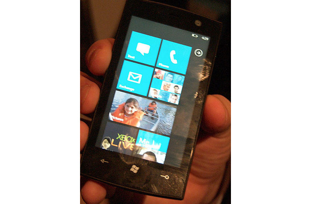 Windows　Phone 7発表時の写真