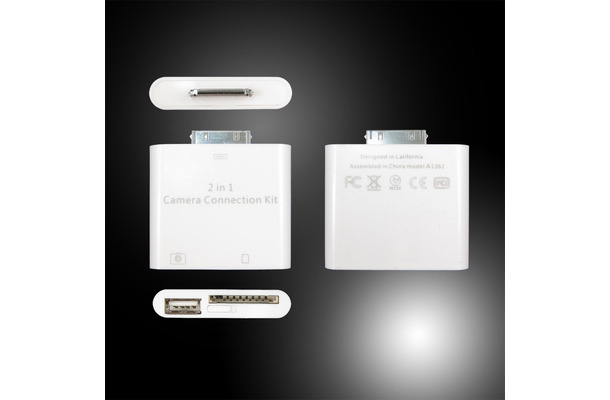 「iPad Camera Connection Kit」（型番：IPACCK22）