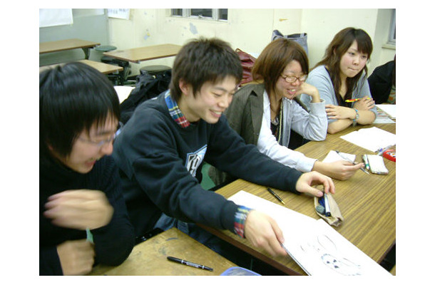 ラジオ番組「発明大学！　ちえもん」の収録風景