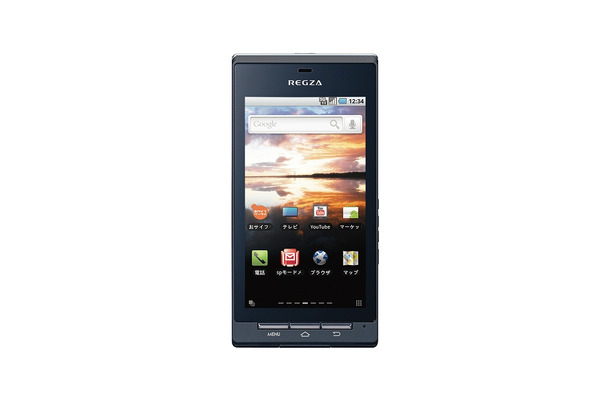 REGZA Phone T-01C「Moist Black」