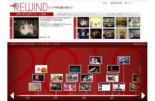 YouTube「REWINDチャンネル」