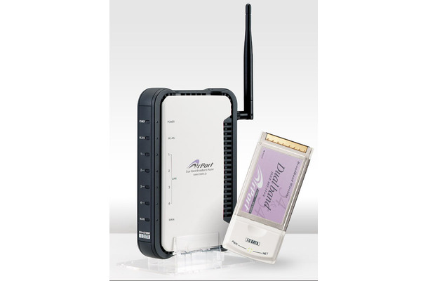 アイ・オー・データ、IEEE 802.11a/b/gに対応したアクセスポイントを発売