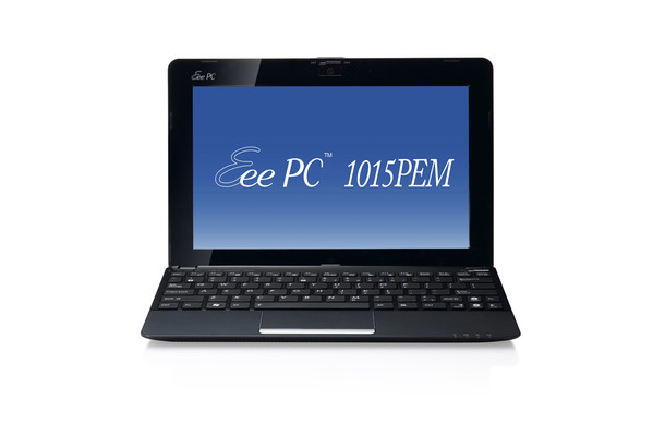 「Eee PC 1015PEM」（ブラック）