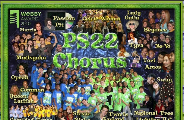 PS22 Chorusのサイト