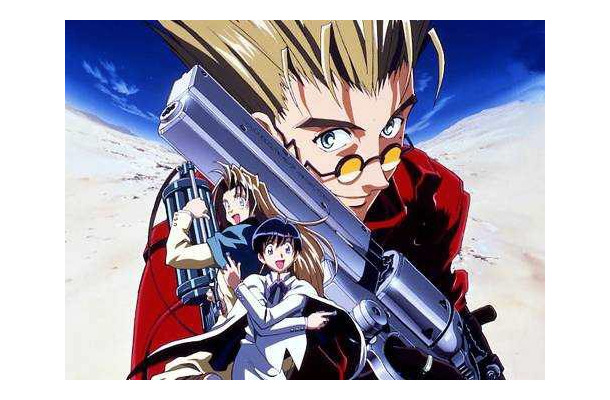 伝説のガンマンと2人の女性調査員を描く「TRIGUN」