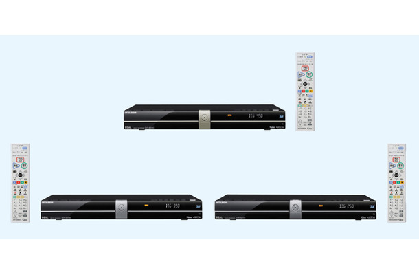 2TB「DVR-BZ450」/1TB「DVR-BZ350」/500GB「DVR-BZ250」