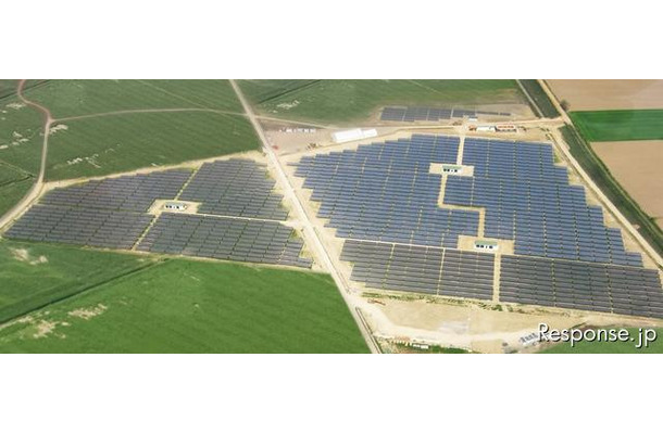 京セラ製太陽電池が供給されたイタリアの太陽光発電施設