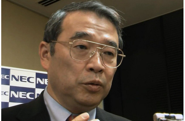 NEC遠藤信博代表執行役社長