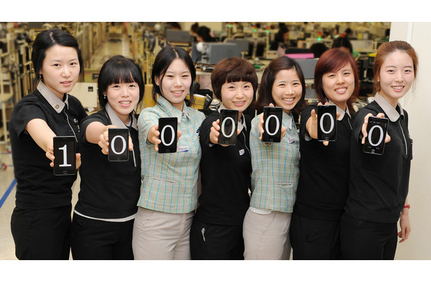 GALAXY S IIの韓国での販売台数、発売後1ヵ月で100万台を突破