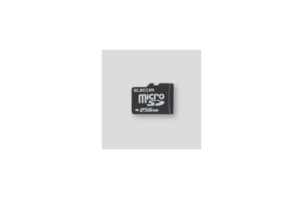 　エレコムは、超小型microSDメモリカード「MF-MRSDシリーズ」の256MBモデル「MF-MRSD256」を発売する。発売時期は4月下旬、価格はオープンプライス。