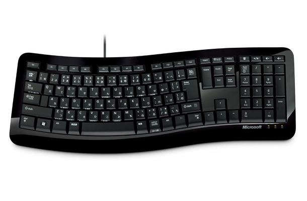 「Microsoft Comfort Curve Keyboard 3000（マイクロソフト コンフォート カーブ キーボード 3000）」
