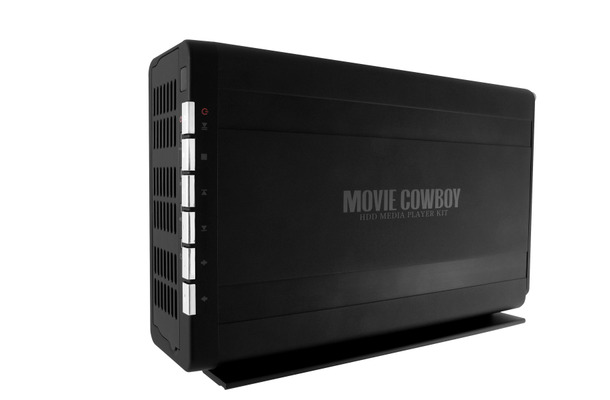 　DIGITAL COWBOYは、パソコン向け動画ファイルを再生して、テレビなどに出力できるマルチメディアプレイヤーキット「DC-MC50U2」を6月下旬に発売する。価格はオープン（予想実売価格は24,800円）。