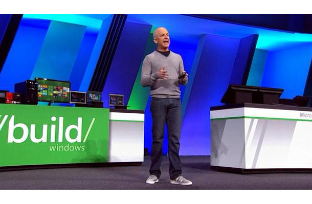 「Microsoft BUILD Conference」の公式サイトで公開されている基調講演の動画のイメージ