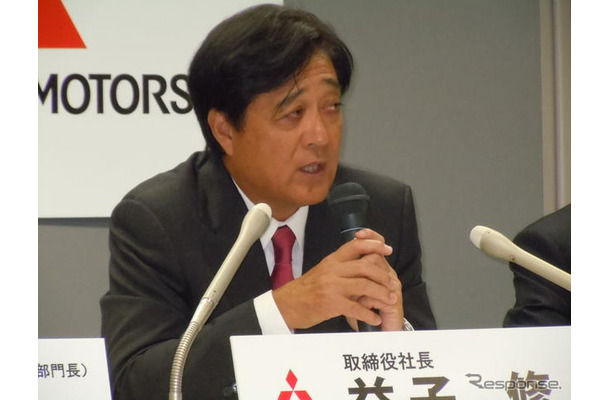 三菱自動車・益子修社長